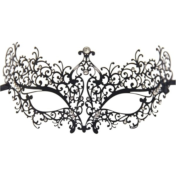 Amazon.com: Honbay 2PCS Decorative Masks Mysterious Fun Lace Masks